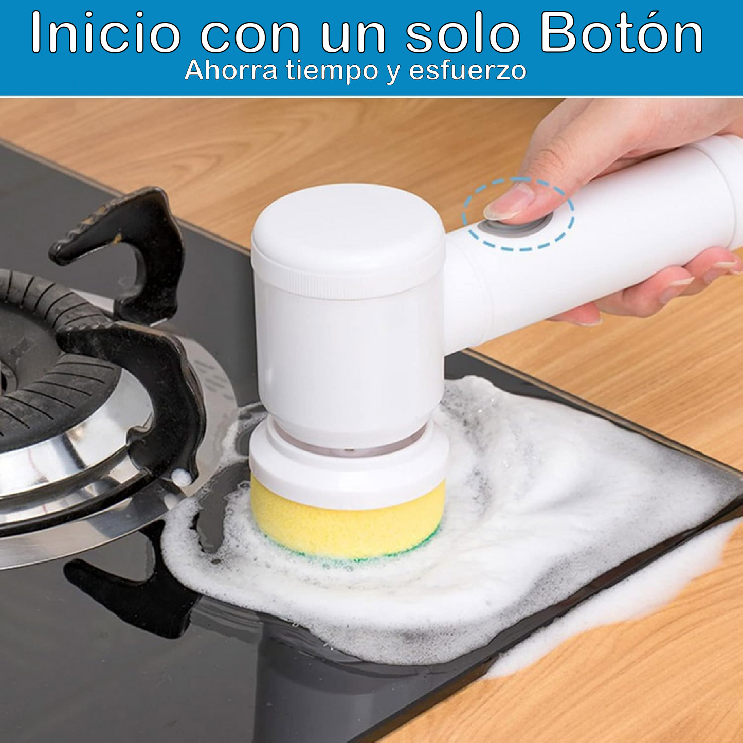 Cepillo Eléctrico De Limpieza 4 En 1