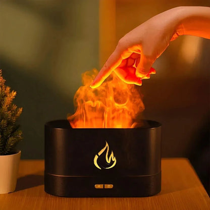 Difusor Humidificador Chimenea Para Aromaterapia