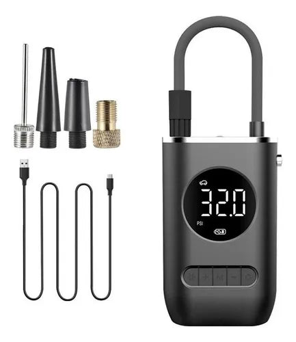 Compresor Inflador Mini Portátil Recargable