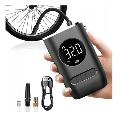 Compresor Inflador Mini Portátil Recargable