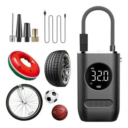 Compresor Inflador Mini Portátil Recargable