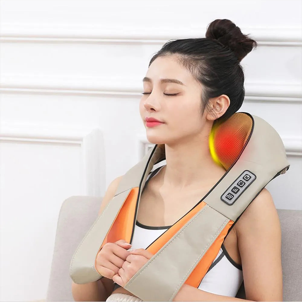 Masajeador Cervical Eléctrico Espalda y Hombro
