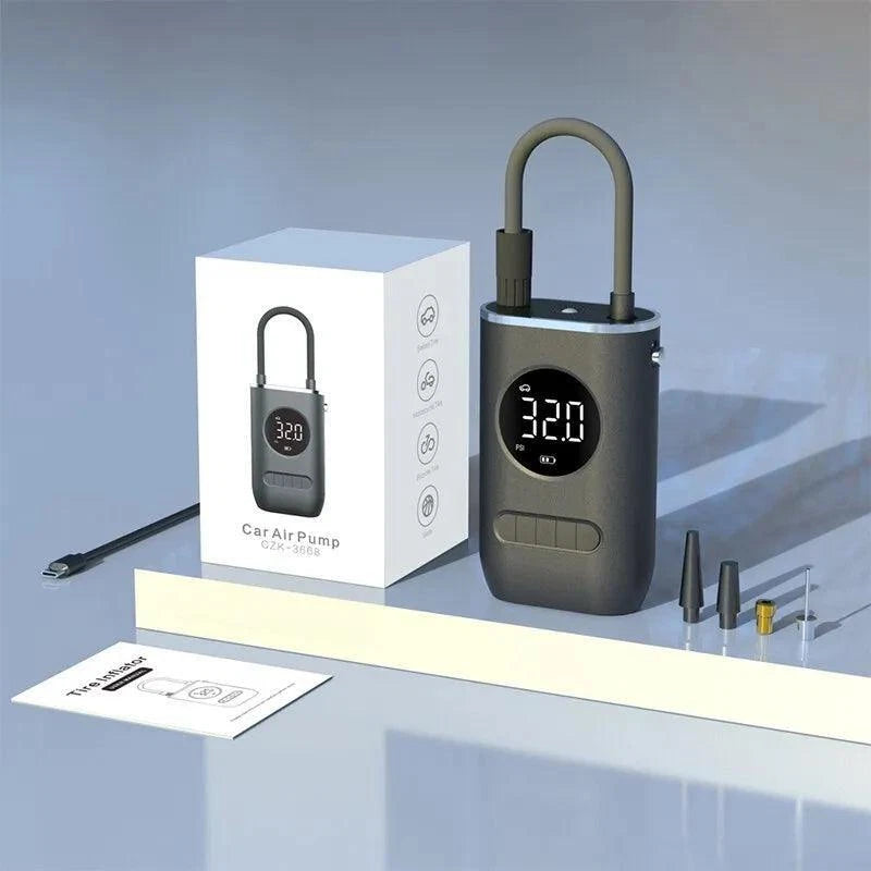 Compresor Inflador Mini Portátil Recargable